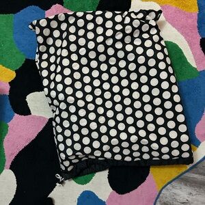 Shoulder polka dot bag